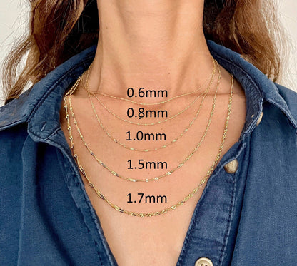 14K Yellow Gold 2mm Singapore NecklaceGold Jewelry,Mens JewelryWomens Jewelry,Fine Jewelry,Fashion Jewelry14K Gold Jewelry,Jewelry GiftsHoliday Gifts,Mothers Day Gifts,Fathers Day Gifts,Gifts for MomGifts for Dad,Gifts for Her,Gifts for Him,Fancy Jewelry