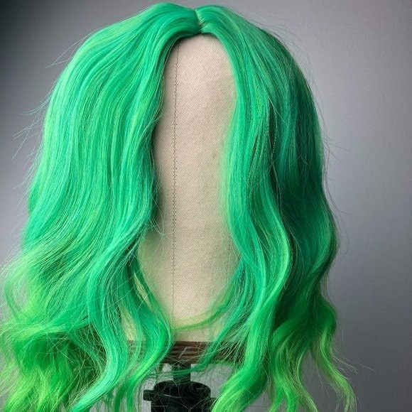 The Joker Green Short Bob Hair Wigs