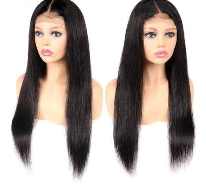 Brazilian Human Hair 13X4 Lace Frontal Wig Straight Lace Closure Wig 4X4 Lace Wig