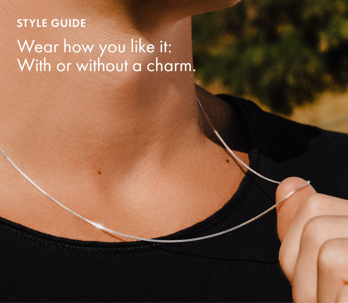 Sterling Silver Box Chain Necklace 1MM-3MM, Solid 925 Italy