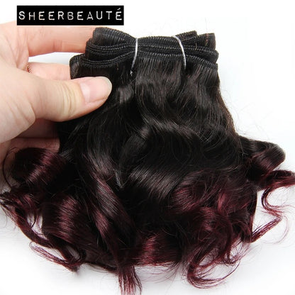 Curly Brazilian Hair Weave Human Hair Bundles
