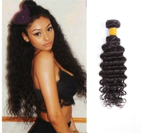 30inch  32inch 34inch 36Inch Long Brazilian Deep Wave Human Hair Weaves