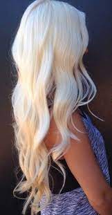 Platinum Blonde Synthetic Lace Front Wigs