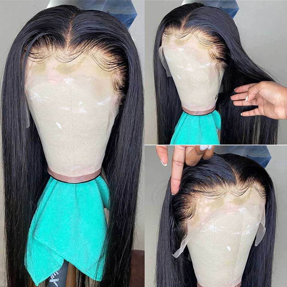 13x6 Hd Lace Frontal Human Hair Wig | 30inch Straight 5x5 Closure Wig