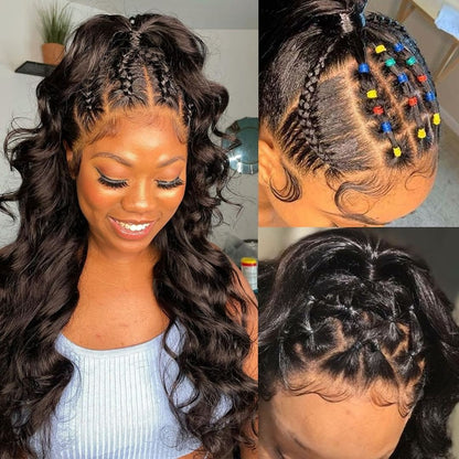 30inch 40inch Body Wave 13x6 HD Lace Frontal Human Hair Wigs