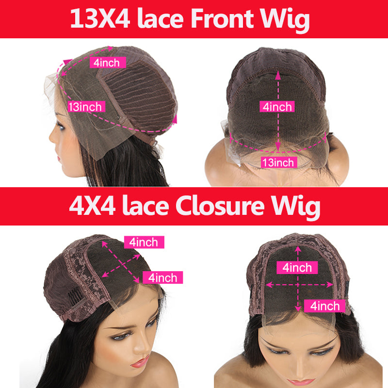 99j Burgundy Kinky Curly 13x6 Lace Front Human Hair Wigs